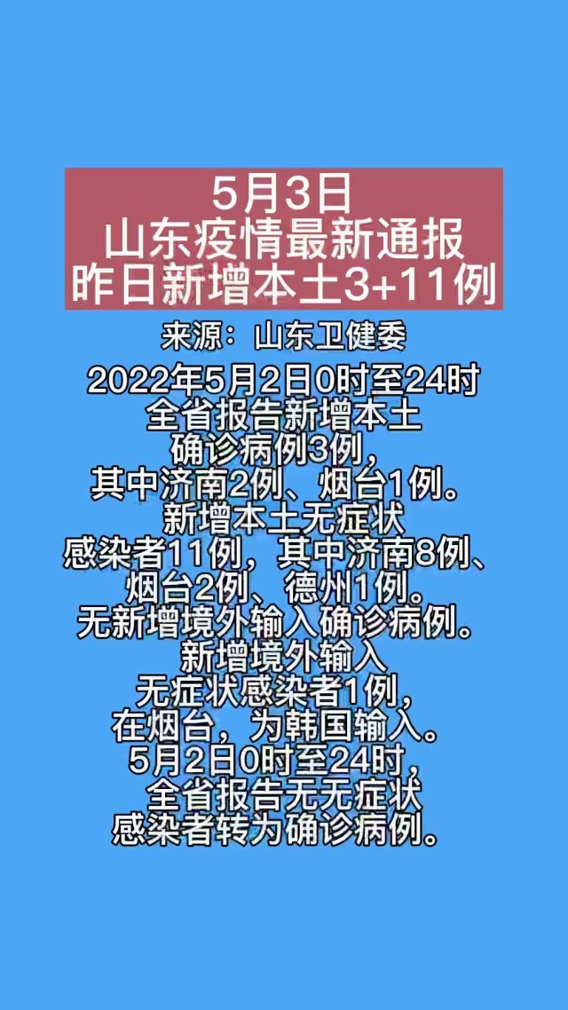 山東疫情陽性最新情況及分析