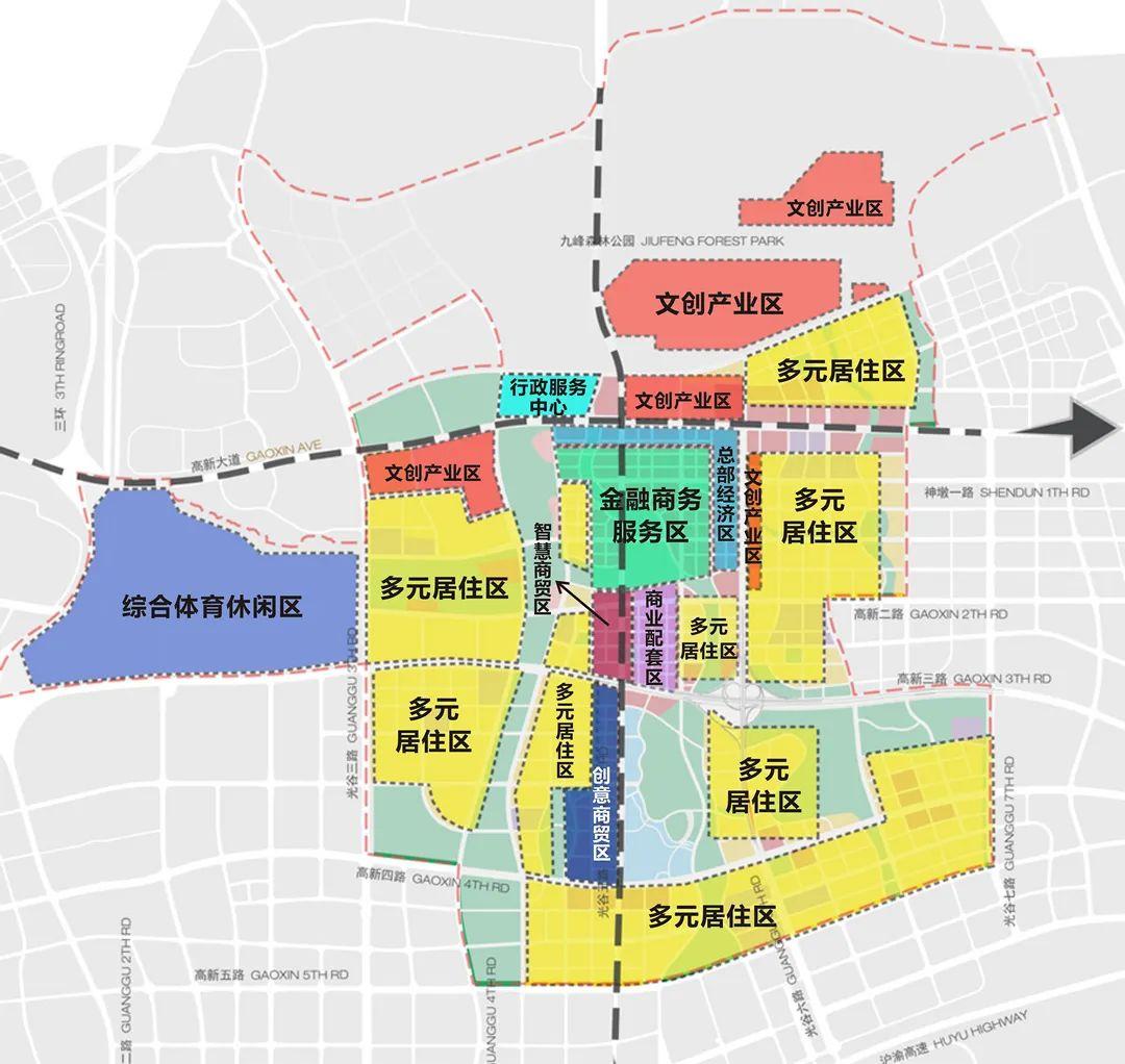 最新光谷中心城，科技生態(tài)與未來融合之城